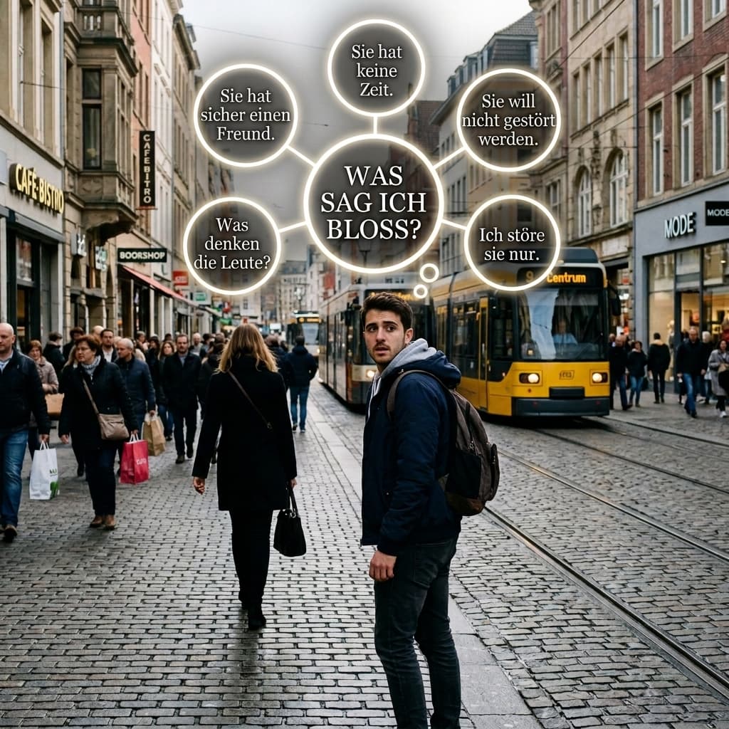 Du analysierst. Und bleibst stehen.